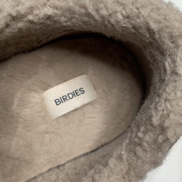 Birdies Cardinal Black Sneaker with Faux Shearling Interior S-188 Sz 9 - Picture 8 of 11